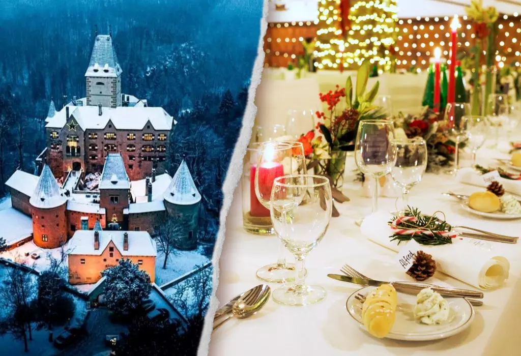 Weihnachtsfeiern im Hotel oder Schloss Ottenstein