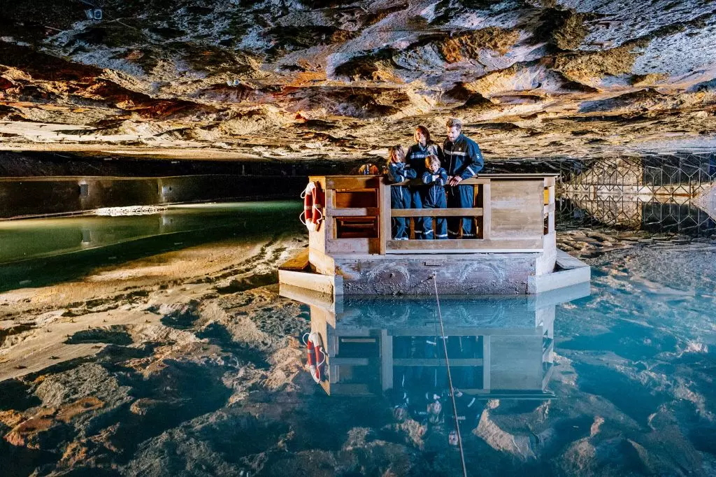 Mirror Lake im Salzbergwerk Berchtesgaden